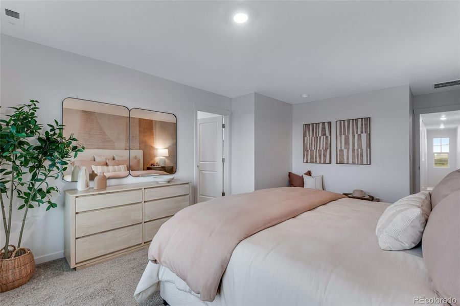 Furnished interior view inside a new home in Vista Meadows, Fort Lupton (Image 11).