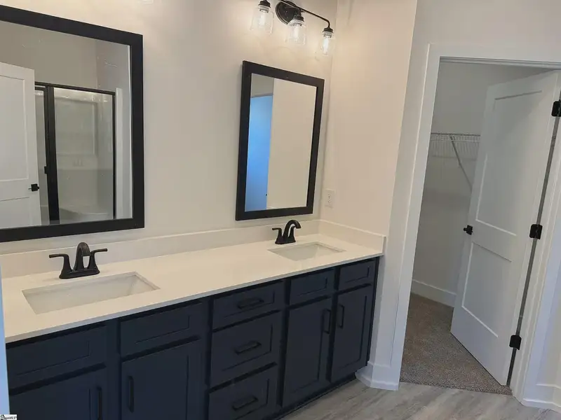 Furnished interior view inside a new home in Hidden Lake Estates, Greenville (Image 6). Furnished interior view inside a new home in Hidden Lake Estates, Greenville (Image 6).