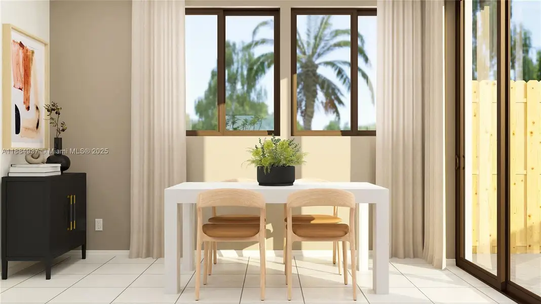 Furnished interior view inside a new home in Luminara, Miami (Image 2). Furnished interior view inside a new home in Luminara, Miami (Image 2).