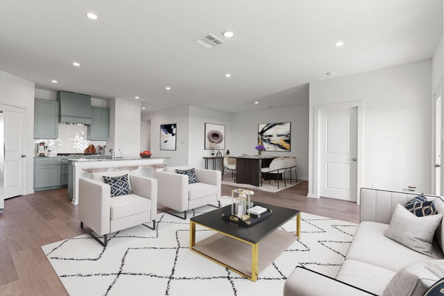 Furnished interior view inside a new home in Grand Cay Harbour, Texas City (Image 5).