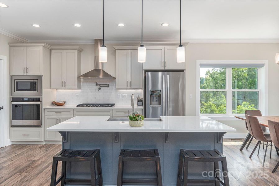 Furnished interior view inside a new home in , Candler (Image 20).