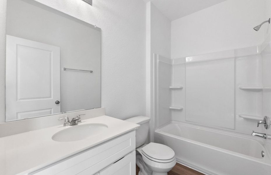 Furnished interior view inside a new home in Alto, San Marcos (Image 5).