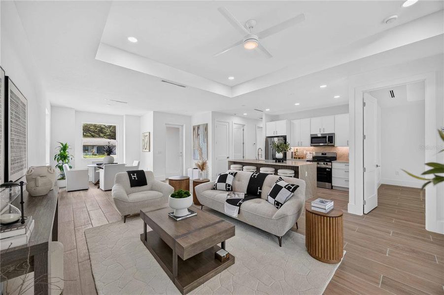 Furnished interior view inside a new home in , Port Charlotte (Image 7).