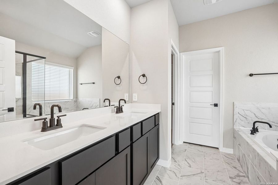 Furnished interior view inside a new home in , San Antonio (Image 7).