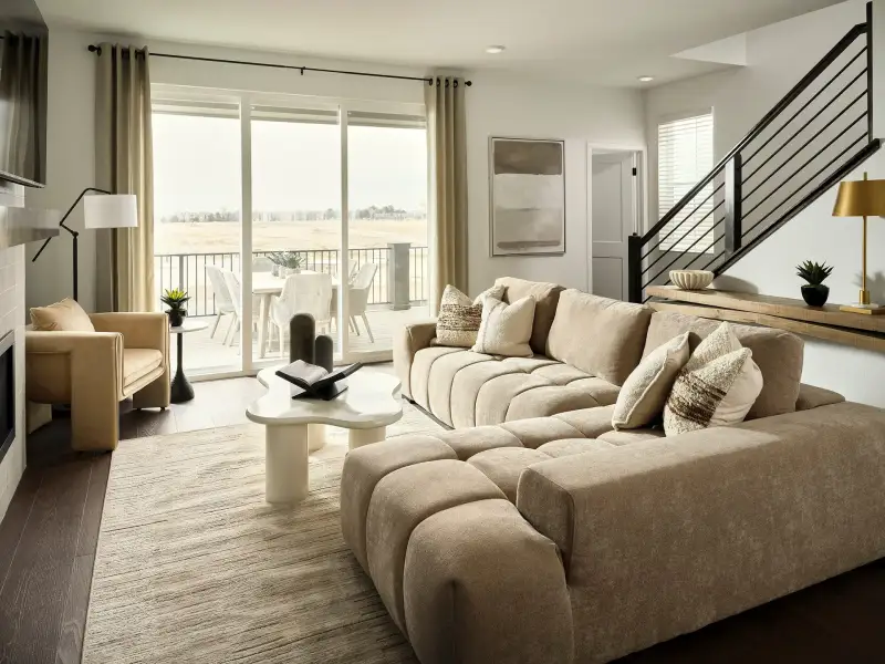Furnished interior view inside a new home in Uplands, Westminster (Image 6).