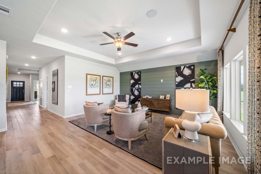 Furnished interior view inside a new home in Lago Mar, Texas City (Image 12). Furnished interior view inside a new home in Lago Mar, Texas City (Image 12).
