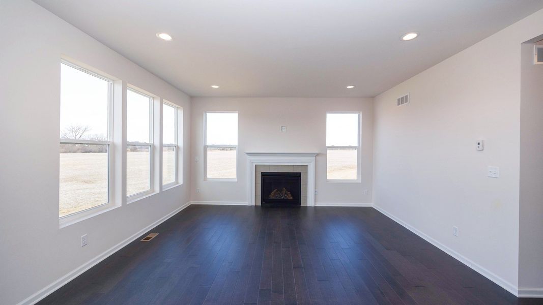 Representative unfurnished interior of a home built from the The Kettering by Norfolk Homes in Preserve at Magnolia Park, Jackson (Image 36).