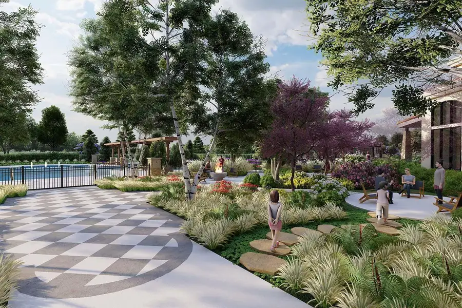 Community amenities in Dunham Pointe 50', Cypress (Image 8).