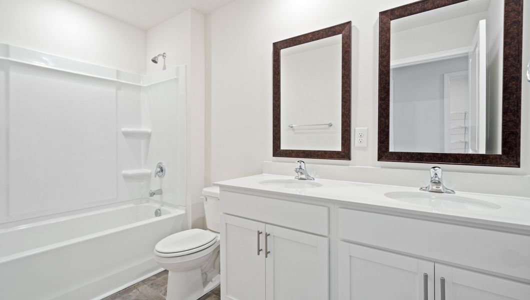 Representative furnished interior of a home built from the AISLE by D.R. Horton in Baxter Village, Boiling Springs (Image 11).