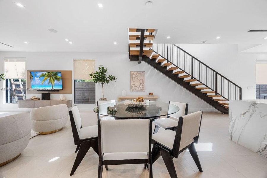 Furnished interior view inside a new home in , Fort Lauderdale (Image 13).