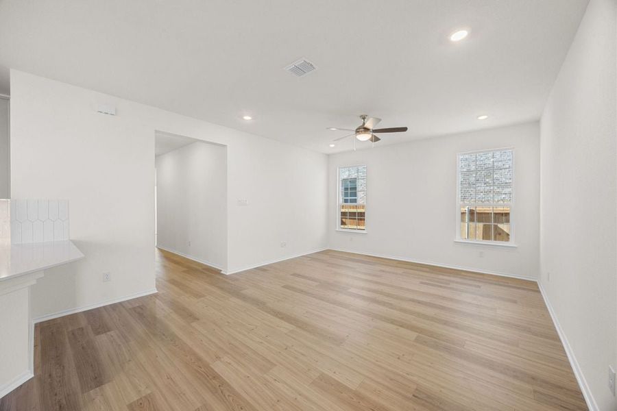 Spacious, unfurnished interior of a new home in Salerno - Heritage Collection, Round Rock (Image 5).