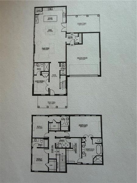 2D floor plan layout of this home in , Murrayville, GA (Image 4). 2D floor plan layout of this home in , Murrayville, GA (Image 4).