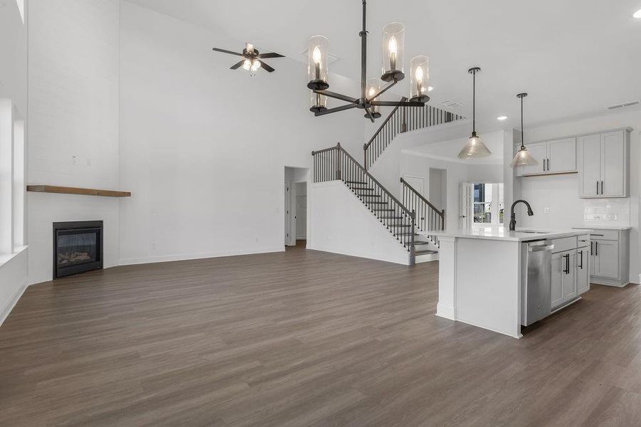 Spacious, unfurnished interior of a new home in Pickens Bluff, Hiram (Image 13). Spacious, unfurnished interior of a new home in Pickens Bluff, Hiram (Image 13).