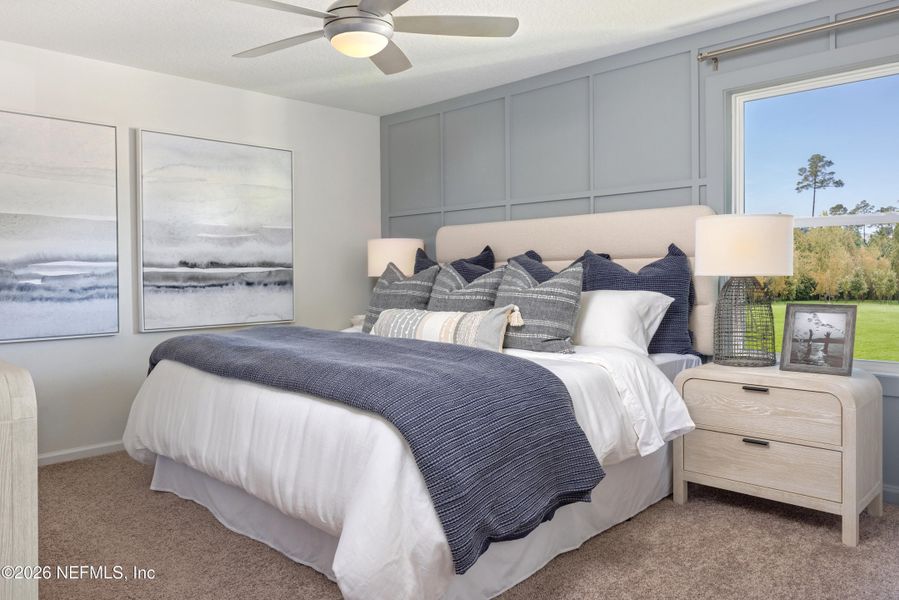 Furnished interior view inside a new home in , St. Augustine (Image 4).