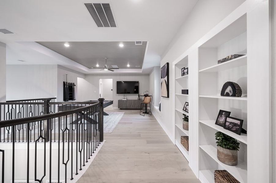 Furnished interior view inside a new home in Harvest Green 75′, Richmond (Image 31).