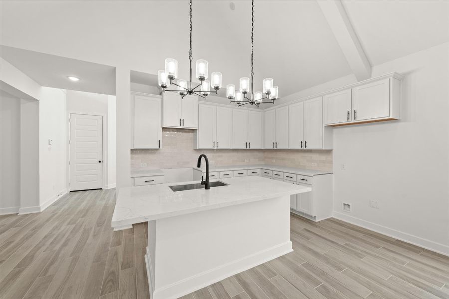 Furnished interior view inside a new home in COLTON®, Montgomery (Image 4).