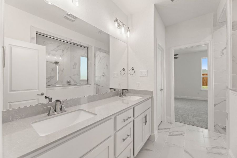 Furnished interior view inside a new home in Legacy Hills, Celina (Image 10).