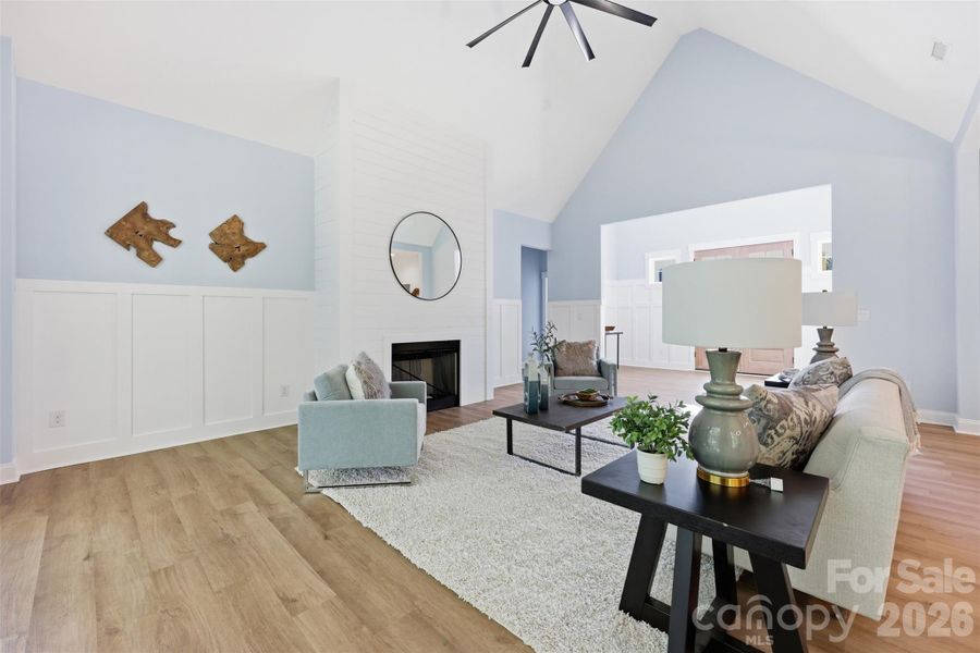 Furnished interior view inside a new home in , Clover (Image 36). Furnished interior view inside a new home in , Clover (Image 36).