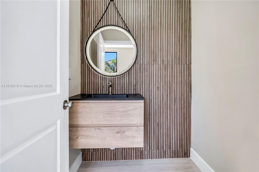 Close-up of interior finishes inside a home in , Plantation (Image 21).