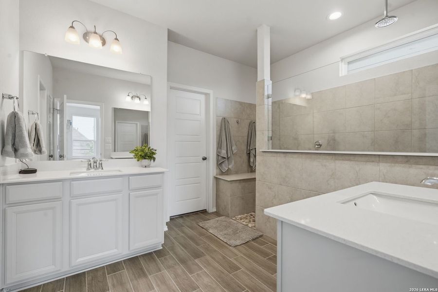 Furnished interior view inside a new home in Bison Ridge, San Antonio (Image 30).