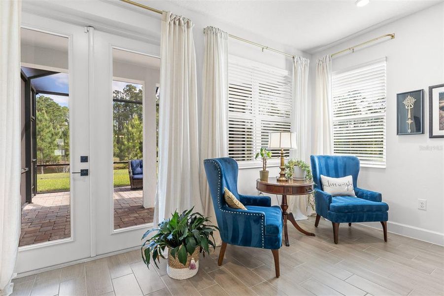 Furnished interior view inside a new home in , Clermont (Image 12).