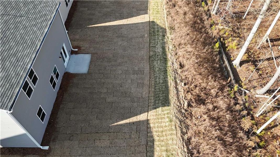 Exterior details and patio area of a home in Casteel, Bethlehem (Image 3).