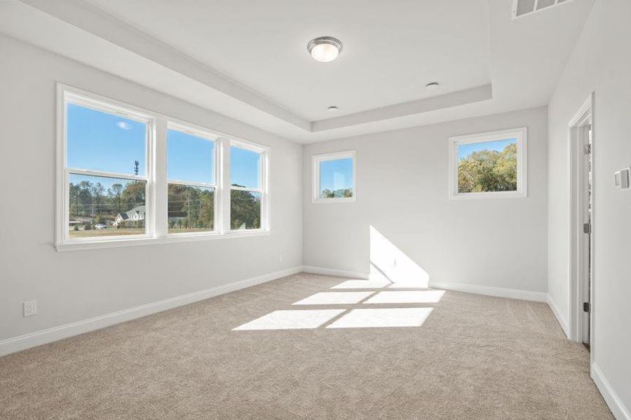 Spacious, unfurnished interior of a new home in Reserve at Hickory Walk, Kennesaw (Image 27). Spacious, unfurnished interior of a new home in Reserve at Hickory Walk, Kennesaw (Image 27).