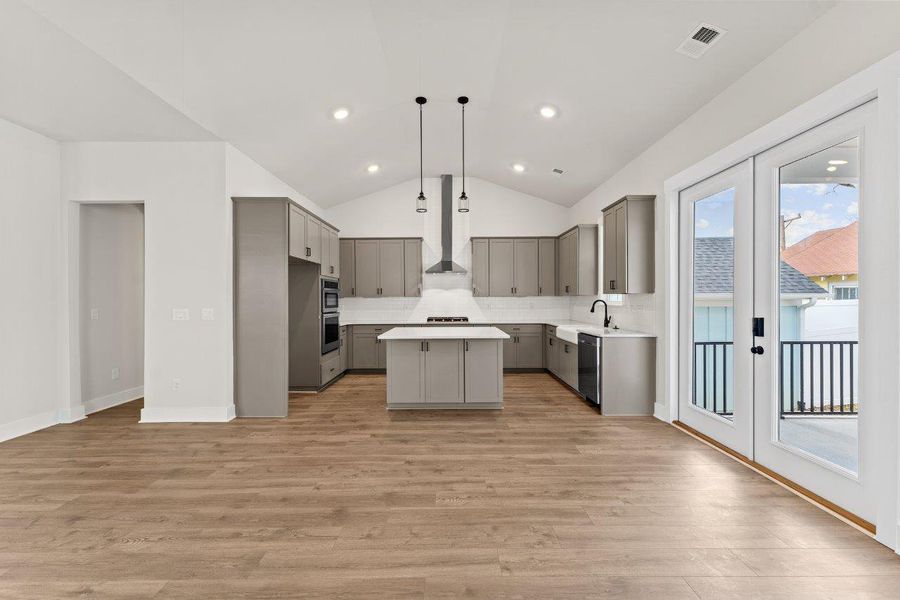 Furnished interior in a model home at Horry County Homes in Myrtle Beach (Image 5).