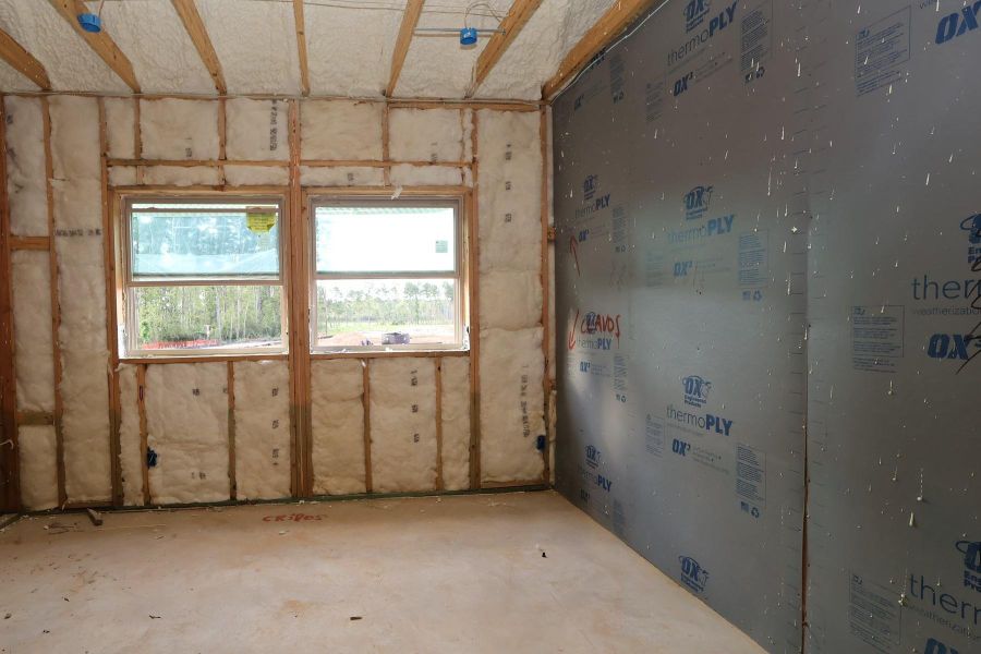 In-progress construction of a new home in Audubon – Ascent Collection, Magnolia, TX (Image 9).