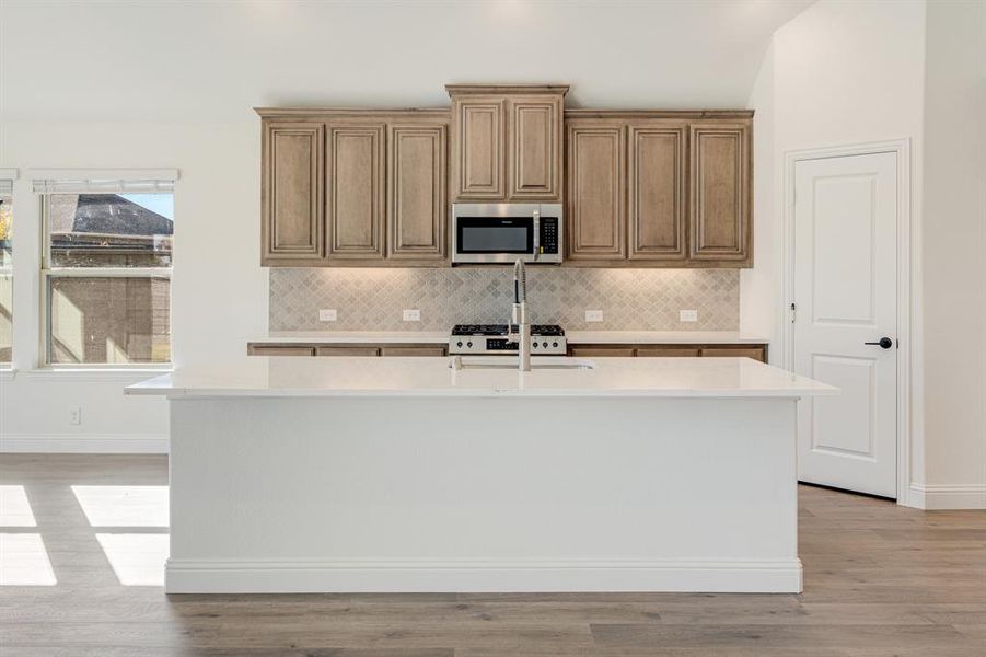 Furnished interior view inside a new home in Union Park Classic 55, Little Elm (Image 7).