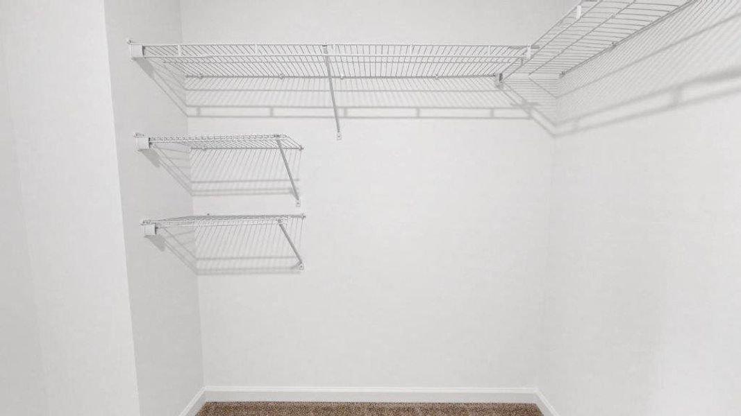 Representative unfurnished interior of a home built from the Penwell by D.R. Horton in Magnolia at the Bluffs Phase 3, Freeport (Image 23).