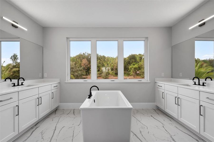 Furnished interior view inside a new home in , Montverde (Image 8).