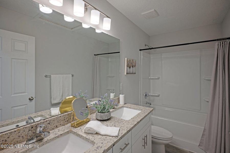 Furnished interior view inside a new home in , Jacksonville (Image 28).