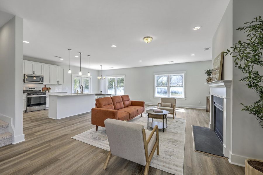 Furnished interior view inside a new home in , Dorchester (Image 37).