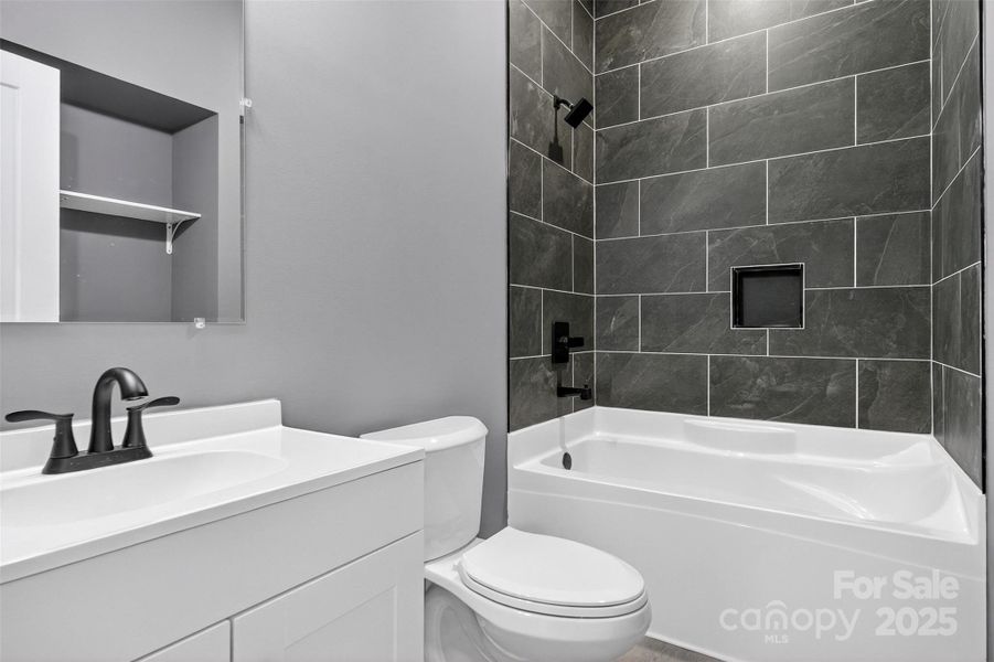 Furnished interior view inside a new home in , Sherrills Ford (Image 13).