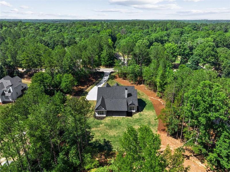 Front exterior of a new home in , Hull, GA, highlighting curb appeal (Image 35).