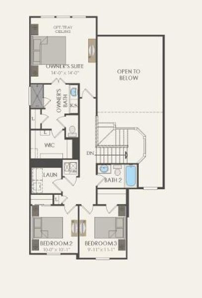 Pulte Homes, Gordon floor plan