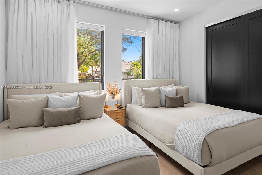 Furnished interior view inside a new home in , Miami (Image 4).