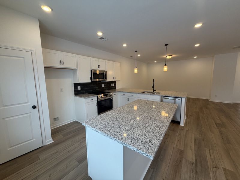 Furnished interior view inside a new home in Wilson Meadows, Clarksville (Image 3).
