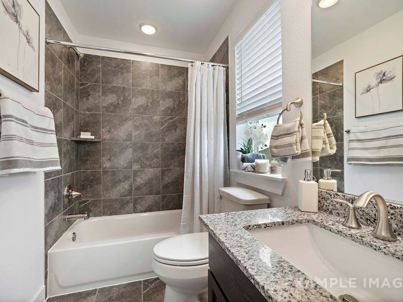 Representative furnished interior of a home built from the The Philip A with 3-Car Garage by Davidson Homes LLC in Lago Mar, Texas City (Image 17).