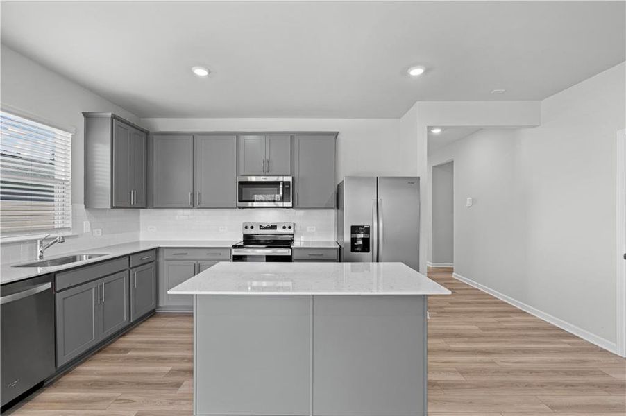 Furnished interior view inside a new home in Avery Ridge, Gainesville (Image 7).