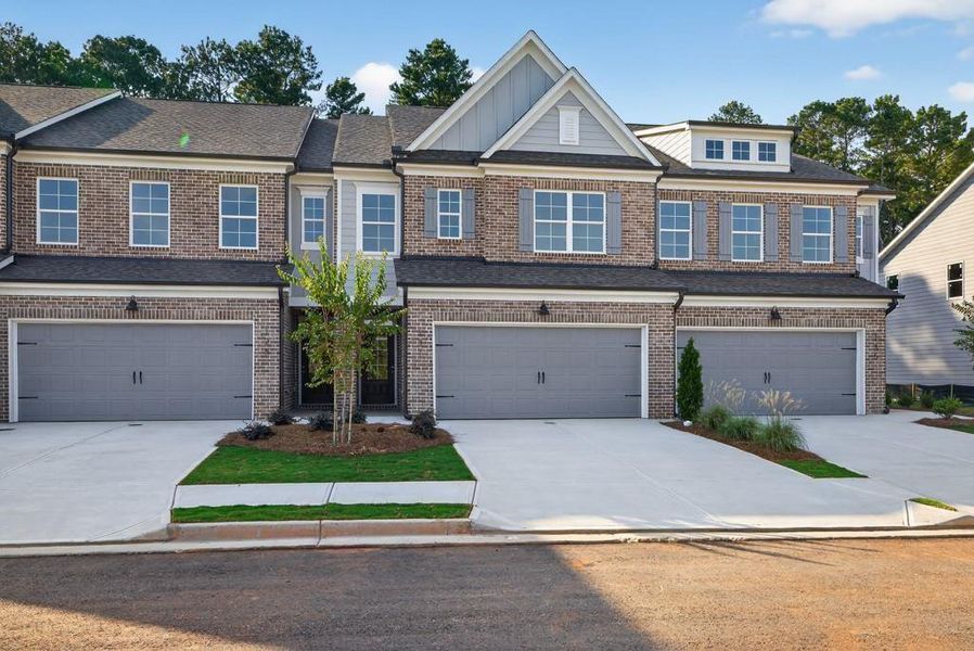 Front exterior of a new home in , Jefferson, GA, highlighting curb appeal (Image 2).