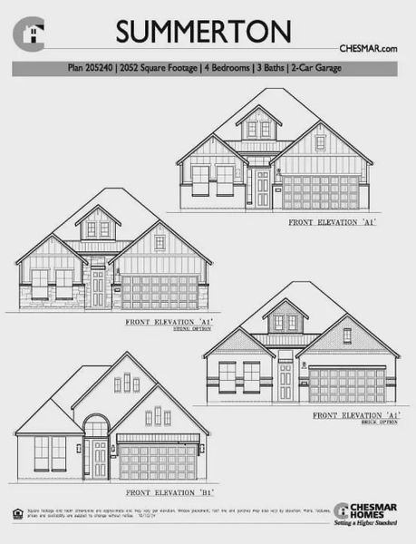 Exterior rendering of this home design in Meridiana 50's and 60's, Manvel, TX (Image 5).