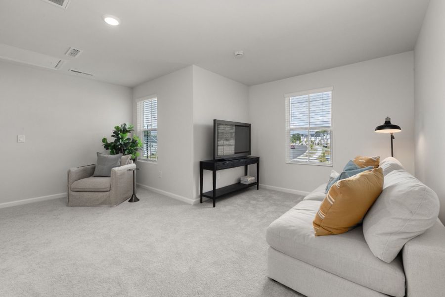 Representative furnished interior of a home built from the Starling by Centex in Carpenter Falls, Durham (Image 13).