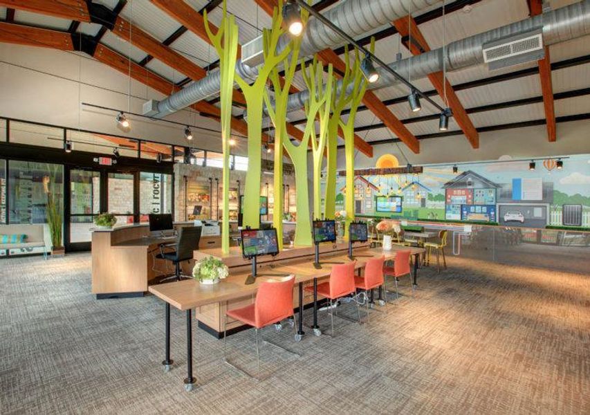 Building lobby with vaulted ceiling Building lobby with vaulted ceiling