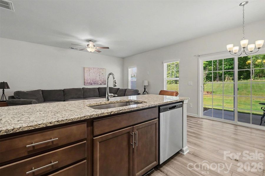 Furnished interior view inside a new home in Autumn Brook, Stanley (Image 6).