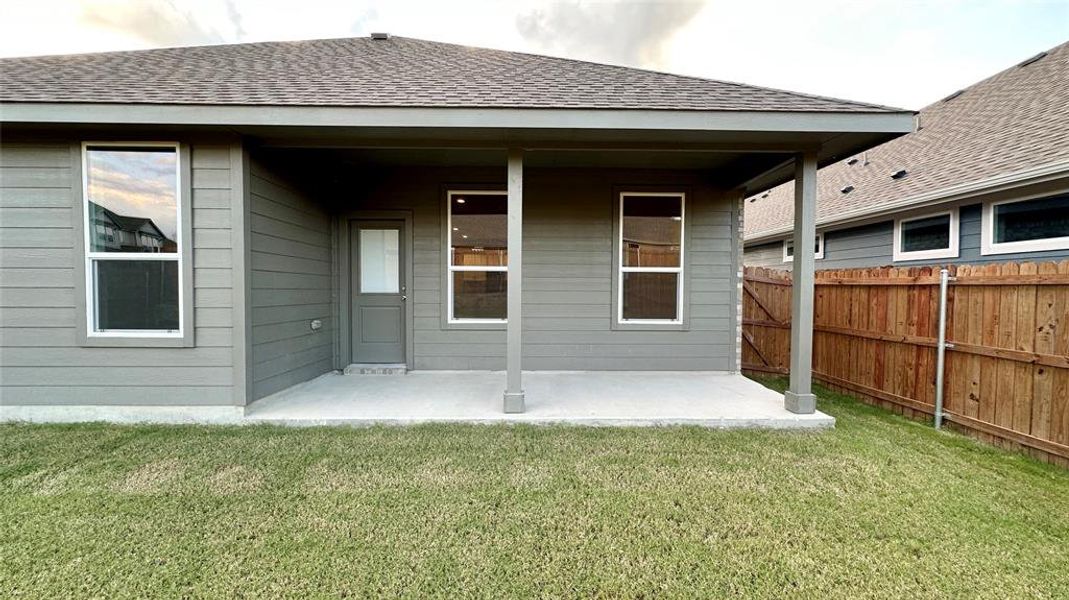 Rear elevation Rear elevation