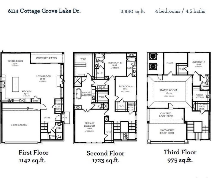 2D floor plan layout of this home in , Houston, TX (Image 3). 2D floor plan layout of this home in , Houston, TX (Image 3).
