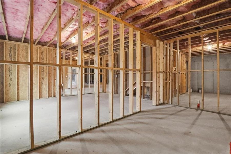 In-progress construction of a new home in Old Town Estates, Dacula, GA (Image 66).