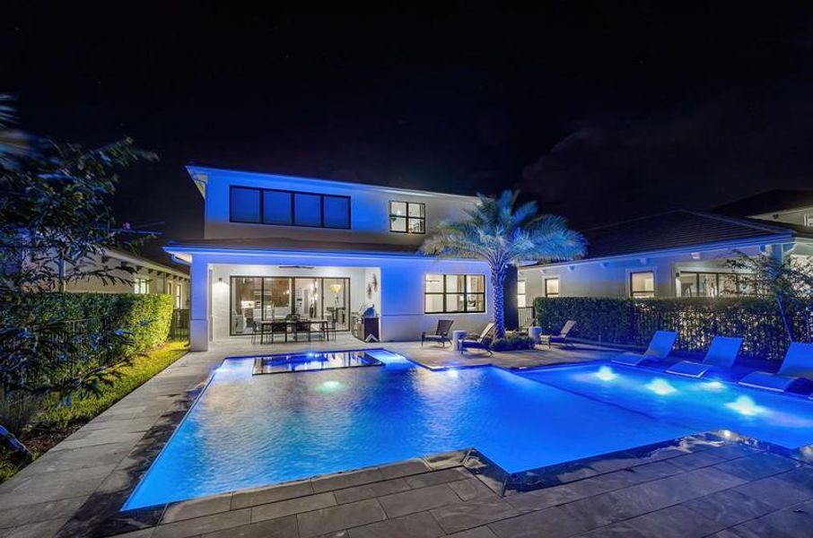 Exterior details and patio area of a home in , Palm Beach Gardens (Image 24). Exterior details and patio area of a home in , Palm Beach Gardens (Image 24).
